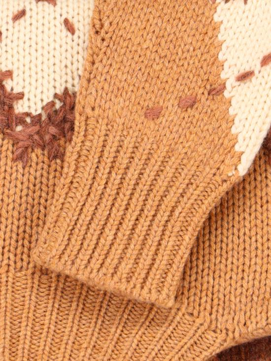 25FW 에르마노 설비노 터틀넥 D475M338RKYM D4723 Brown - ERMANNO SCERVINO