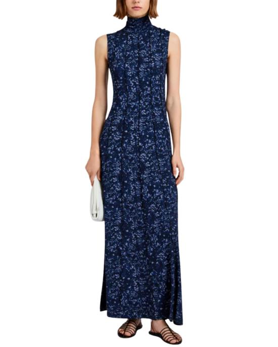  프로엔자슐러 롱 원피스 프로엔자 스쿨러 발렌티나 드레스 네이비/슬레이트 - PROENZA SCHOULER