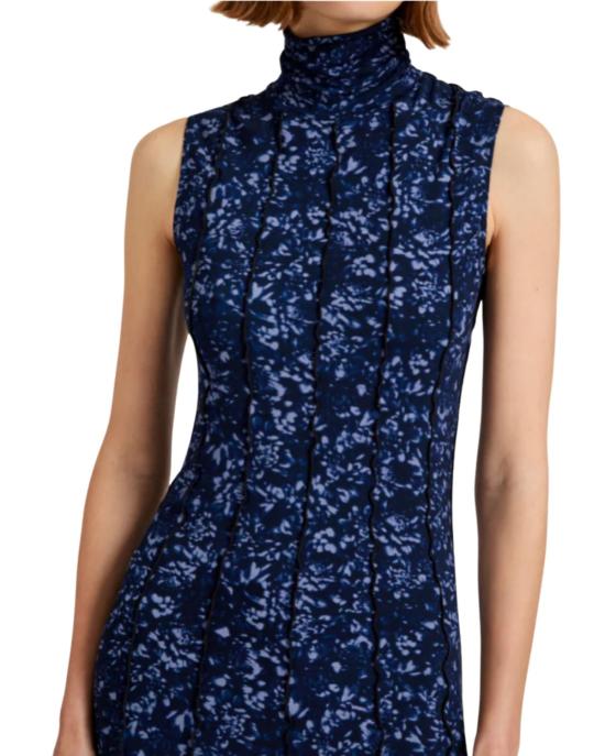  프로엔자슐러 롱 원피스 프로엔자 스쿨러 발렌티나 드레스 네이비/슬레이트 - PROENZA SCHOULER