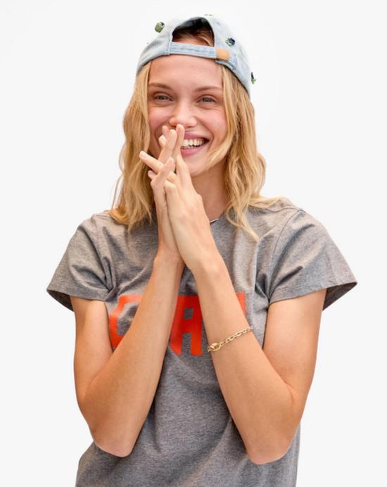  클레어 브이 볼캡 클레어 V. 플로럴 아플리케 - CLEARE V.