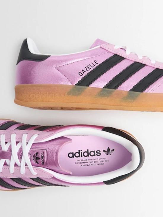 25FW 아디다스 가젤 인도어 스니커즈 JS1406 LILIAC Liliac - ADIDAS