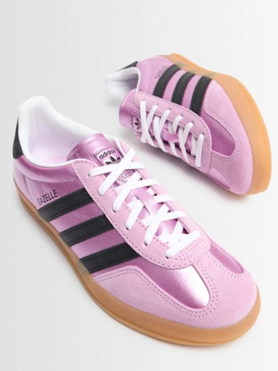 25FW 아디다스 가젤 인도어 스니커즈 JS1406 LILIAC Liliac - ADIDAS