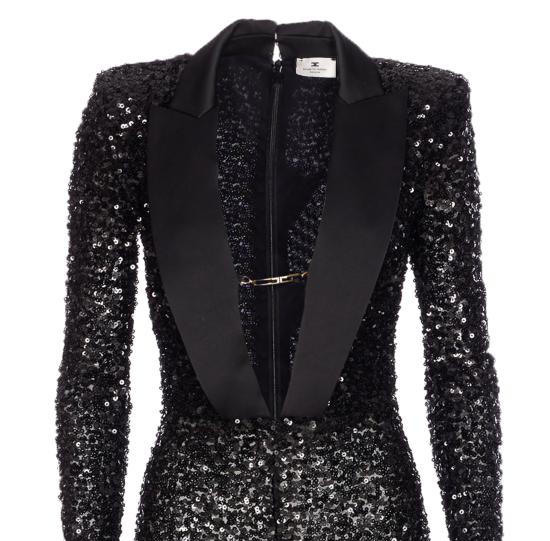 25FW 엘리자베타프랜치 팬츠 TU05856E2 110 Black - ELISABETTA FRANCHI