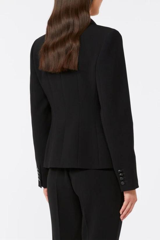 25FW 막스마라 스튜디오 수트 자켓 2526046081 001 Black - MAX MARA STUDIO