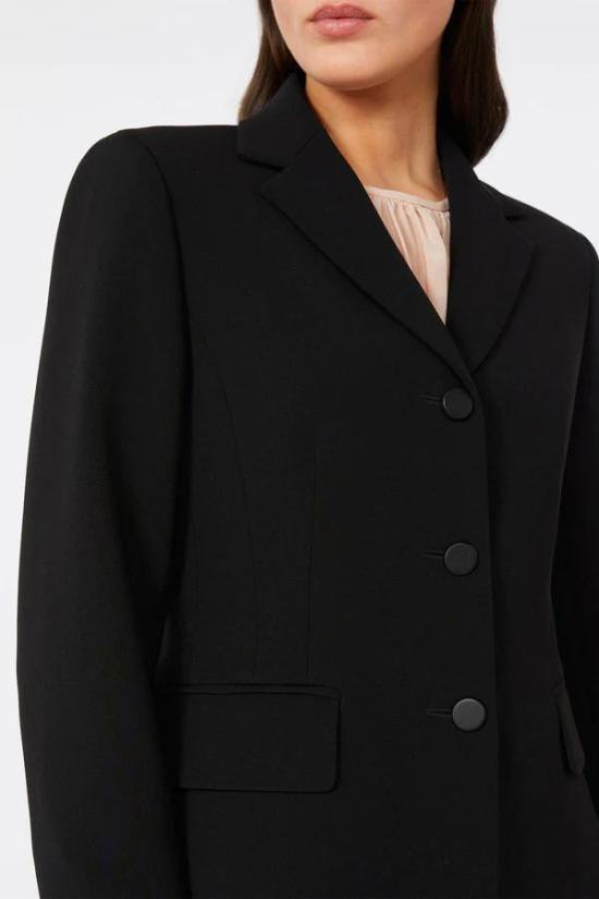 25FW 막스마라 스튜디오 수트 자켓 2526046081 001 Black - MAX MARA STUDIO