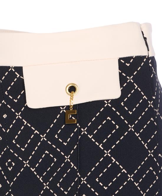 25FW 엘리자베타프랜치 숏팬츠 SHS0156E2 EF3 Black - ELISABETTA FRANCHI