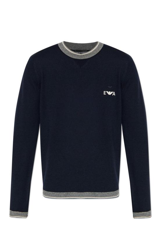 25FW 엠포리오 아르마니 스웨터 EM003387 AF14697 UB118 Blue