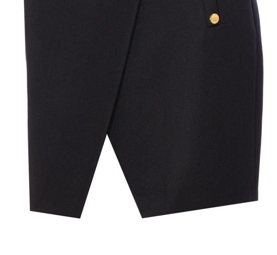 25FW 엘리자베타프랜치 미디 스커트 GO12656E2 110 Black - ELISABETTA FRANCHI