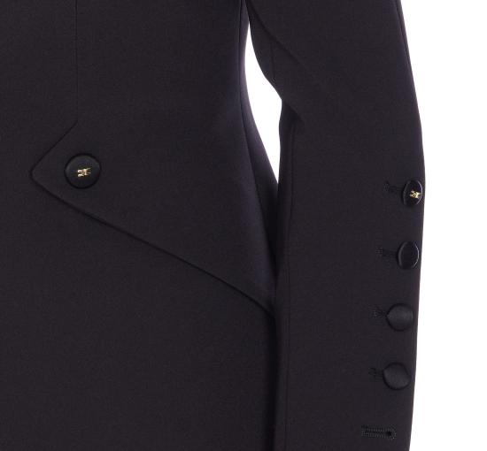 25FW 엘리자베타프랜치 수트 자켓 GI15456E2 110 Black - ELISABETTA FRANCHI