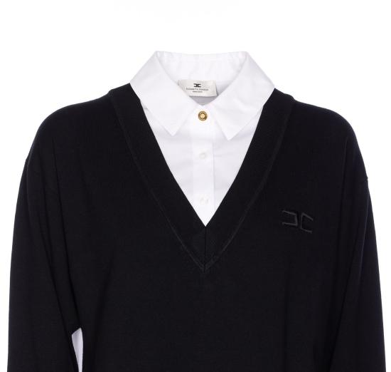 25FW 엘리자베타프랜치 원피스 AM09T56E2222 Black - ELISABETTA FRANCHI