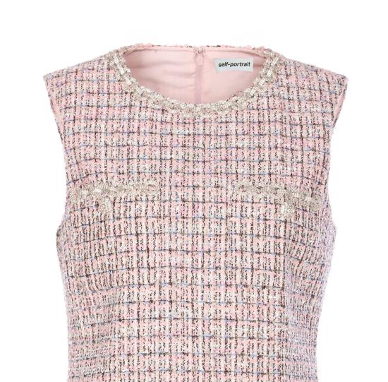 25FW 셀프 포트레이트 숏 원피스 098SPINK - SELF PORTRAIT