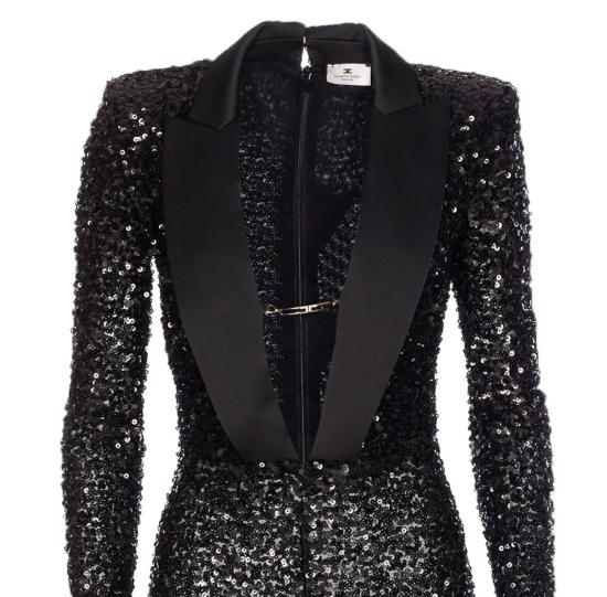 25FW 엘리자베타프랜치 숏팬츠 TU05856E2110 Black - ELISABETTA FRANCHI