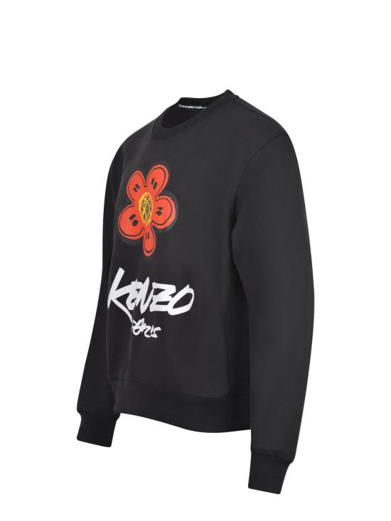 25FW 겐조 스웨터 FF65SW2524MC99J Black - KENZO