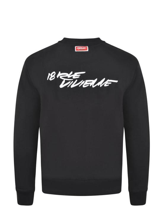 25FW 겐조 스웨터 FF65SW2524MC99J Black - KENZO