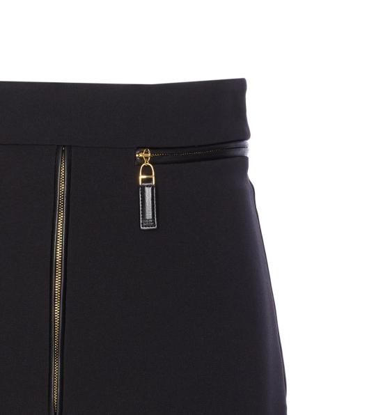 25FW 엘리자베타프랜치 미디 스커트 GO13456E2110 Black - ELISABETTA FRANCHI