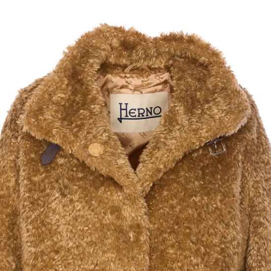 25FW 에르노 하이 카라 포우 퍼 코트 GI000331D 12421 2000 BEIGE - HERNO