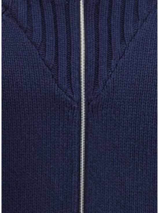 25FW 브루넬로 쿠치넬리 피우마 캐시미어 가디건 MA2300616 CTF15 BLUE - BRUNELLO CUCINELLI