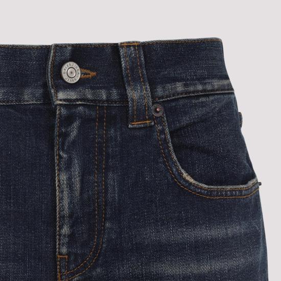 25FW 발렌시아가 데님 팬츠 838692 TSWC4 5002 DARK BLUE - BALENCIAGA