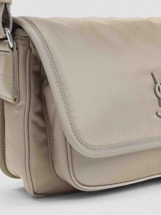 26SS 생로랑 니키 스몰 메신저 나일론백 776611FAD771035 Grey - SAINT LAURENT