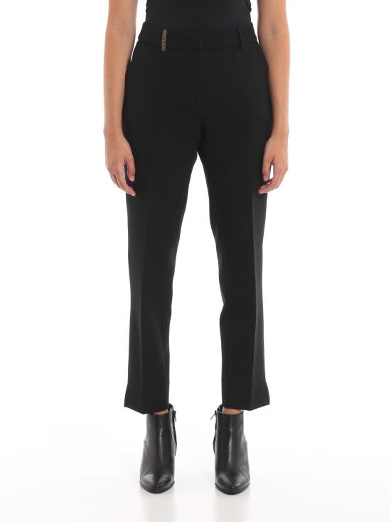 25FW 페세리코 스트레이트 팬츠 P0471801934805 Black - PESERICO