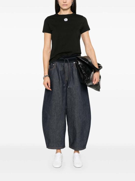  겐조 반팔 티셔츠 FF52TS1594SO99J Black - KENZO