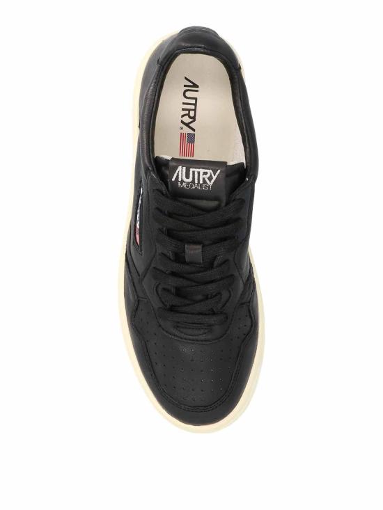 25FW 오트리 메달리스트 로우 스니커즈 AULMGG05 Black - AUTRY