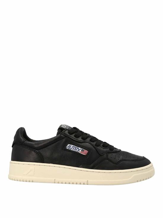 25FW 오트리 메달리스트 로우 스니커즈 AULMGG05 Black