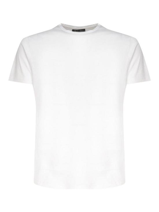 27SS 로로피아나 반팔 티셔츠 FAF61281005 White