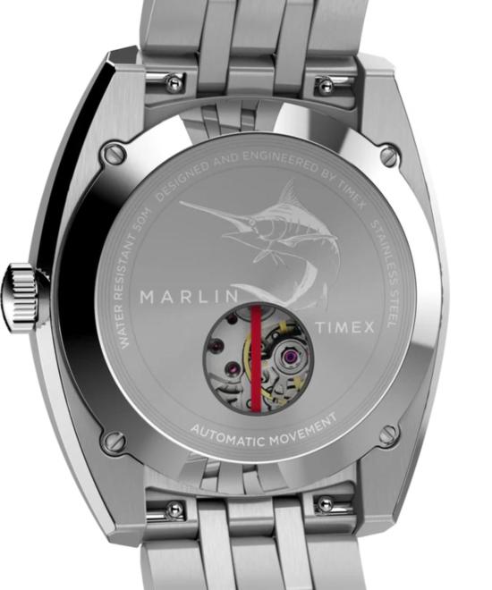  타이맥스 손목시계 타이멕스 마를린 오토매틱 39mm 브레이슬릿 시계 - TIMEX