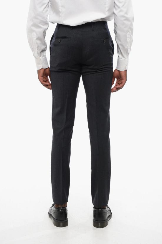  꼬르넬리아니 스트레이트 팬츠 825280 8817536 001 Blue - CORNELIANI