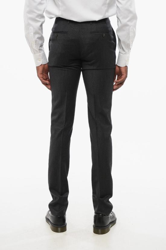  꼬르넬리아니 스트레이트 팬츠 825280 8817536 013 Gray - CORNELIANI