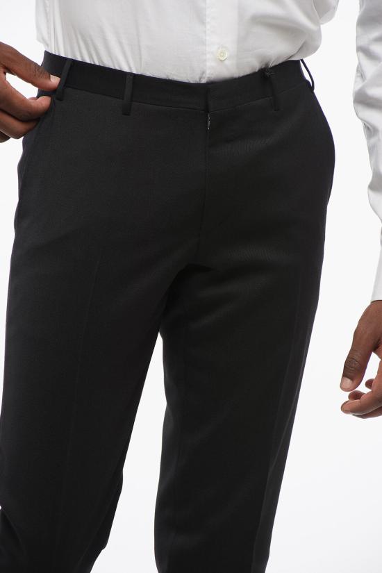  꼬르넬리아니 스트레이트 팬츠 765Z75 5868550 020 Black - CORNELIANI