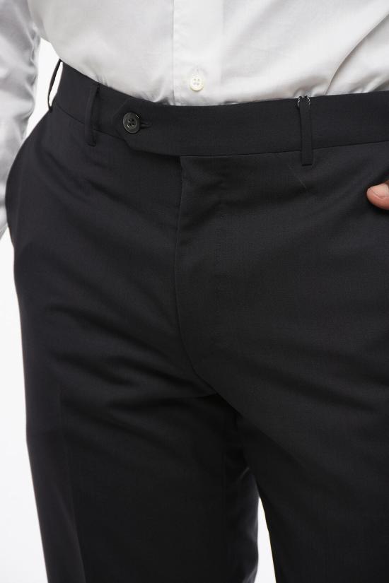  꼬르넬리아니 스트레이트 팬츠 725800 2818120 001 Black - CORNELIANI