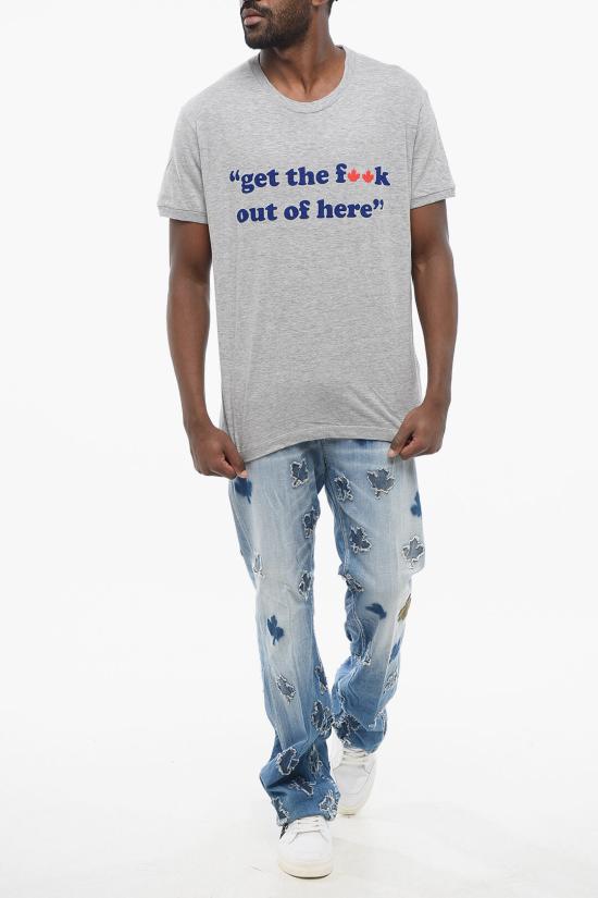  디스퀘어드2 반팔 티셔츠 S71GD1211 S22146 857M Gray - DSQUARED2