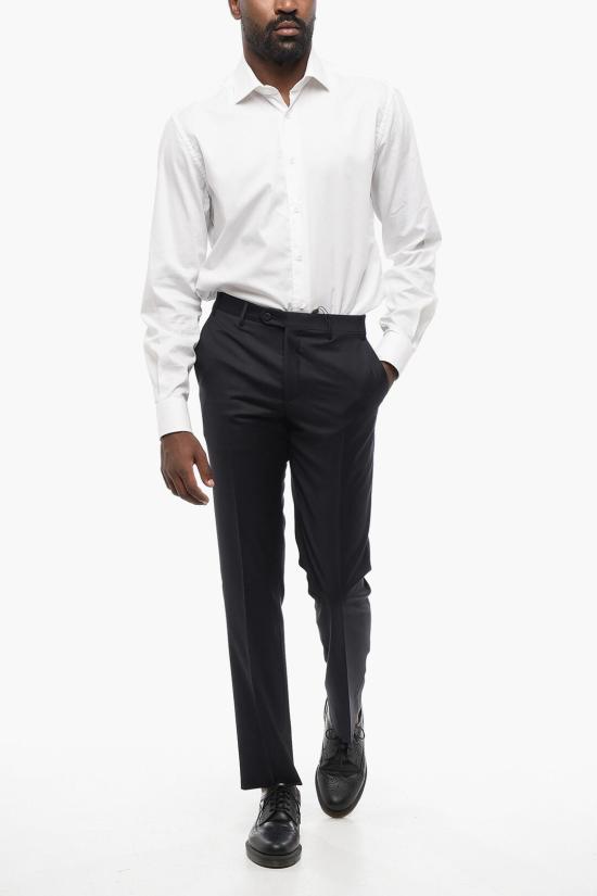  꼬르넬리아니 스트레이트 팬츠 785263 4818158 001 Blue - CORNELIANI