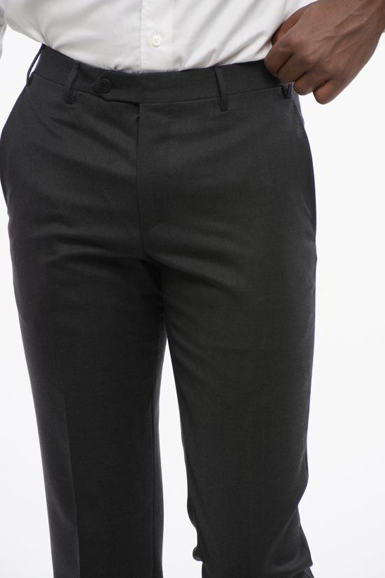  꼬르넬리아니 스트레이트 팬츠 785264 6818060 013 Gray - CORNELIANI