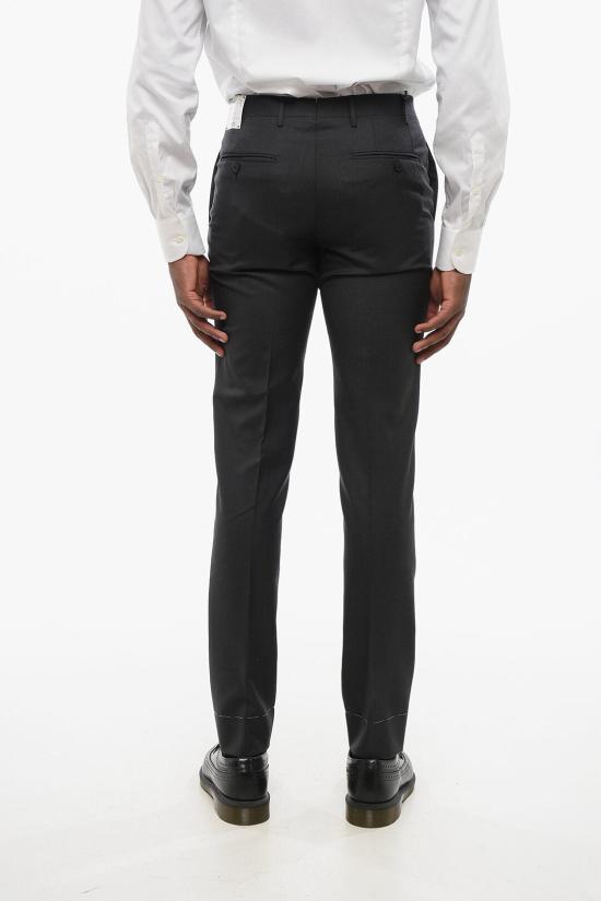  꼬르넬리아니 스트레이트 팬츠 785264 6818060 013 Gray - CORNELIANI