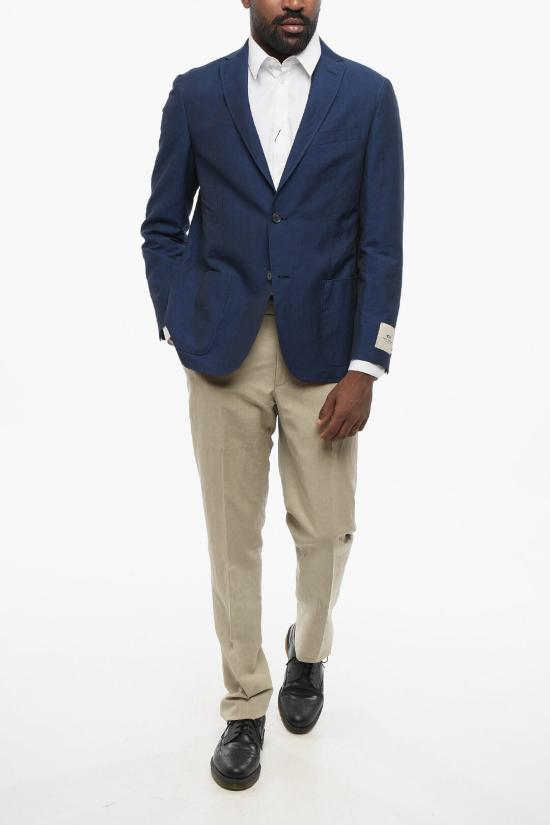  꼬르넬리아니 수트 자켓 25XR47 2534304 003 Blue - CORNELIANI