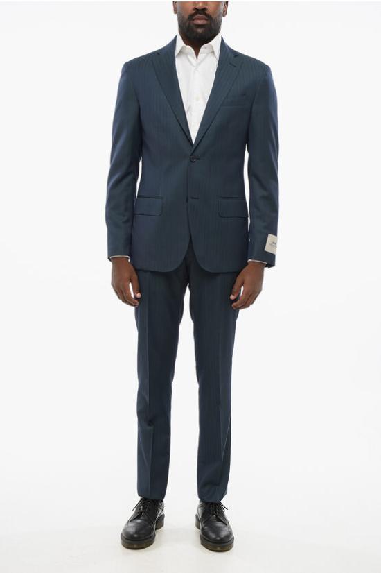  꼬르넬리아니 수트 세트 25NZ35 2537306 003 Blue