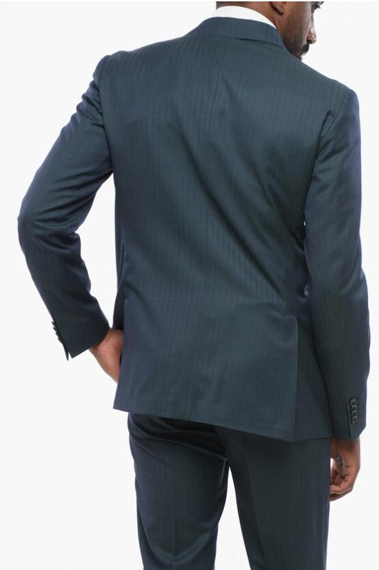  꼬르넬리아니 수트 세트 25NZ35 2537306 003 Blue - CORNELIANI