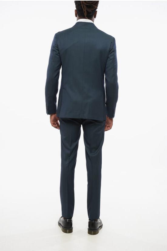  꼬르넬리아니 수트 세트 25NZ35 2537306 003 Blue - CORNELIANI