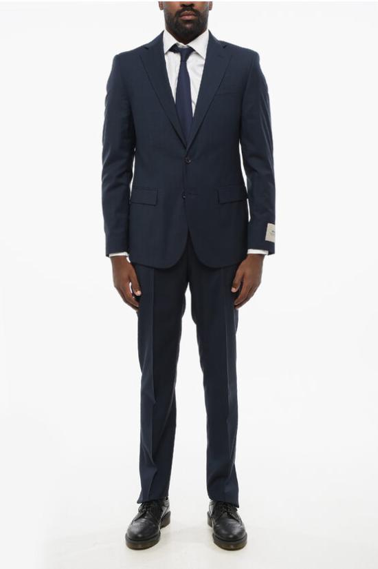  꼬르넬리아니 수트 세트 257Z2Z 2537390 001 Blue