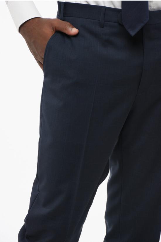  꼬르넬리아니 수트 세트 257Z2Z 2537390 001 Blue - CORNELIANI