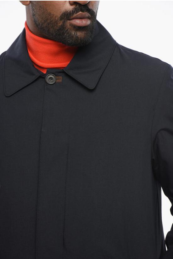  꼬르넬리아니 트렌치 코트 2635M6 2620155 001 Blue - CORNELIANI