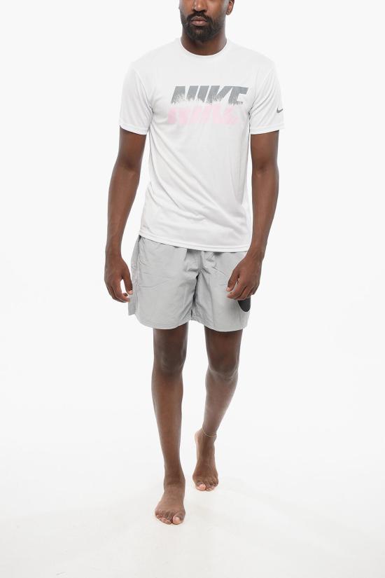  나이키 반팔 티셔츠 NESSF473 100 White - NIKE