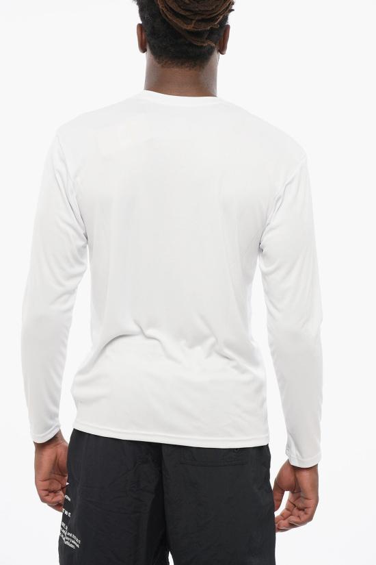  나이키 긴팔 티셔츠 NESSF474 100 White - NIKE