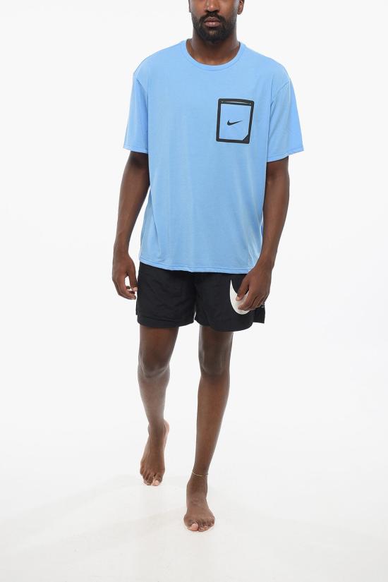  나이키 반팔 티셔츠 NESSF506 438 Blue - NIKE