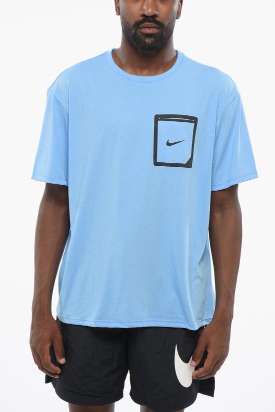  나이키 반팔 티셔츠 NESSF506 438 Blue
