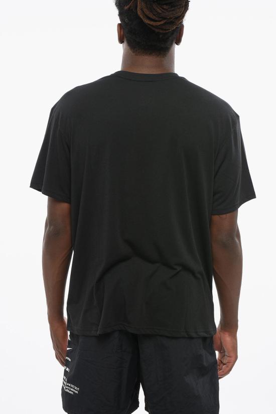  나이키 반팔 티셔츠 NESSF506 001 Black - NIKE