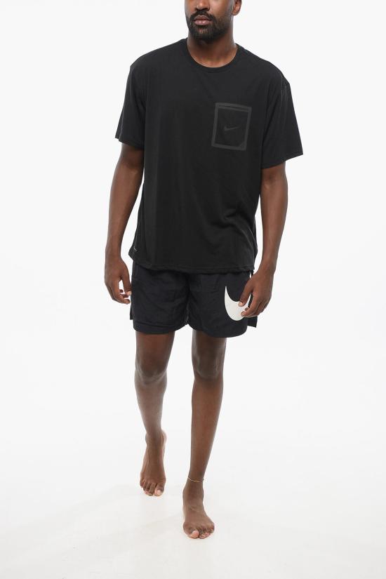  나이키 반팔 티셔츠 NESSF506 001 Black - NIKE